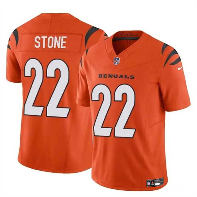 Men & Women & Youth Cincinnati Bengals #22 Geno Stone Orange 2023 F.U.S.E Vapor Untouchable Limited Stitched Jersey->cincinnati bengals->NFL Jersey